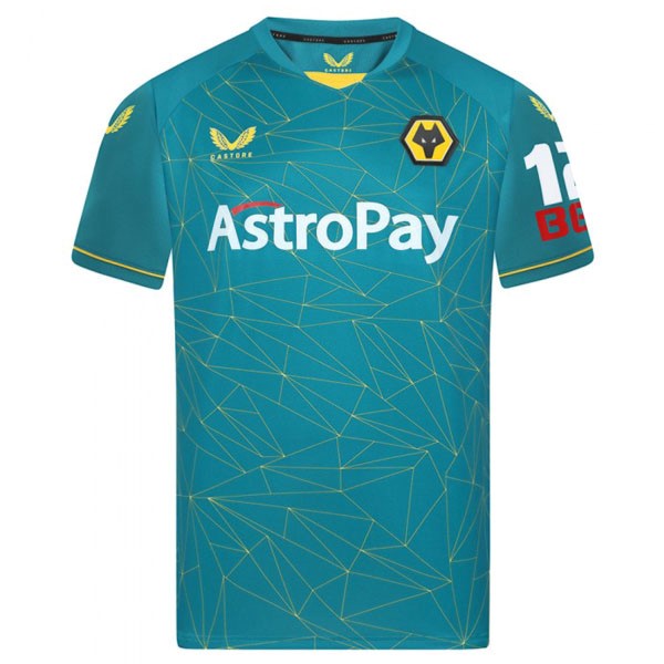 Camiseta Wolves Replica Segunda Ropa 2022/23